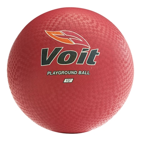 13 In. Red Playground Ball